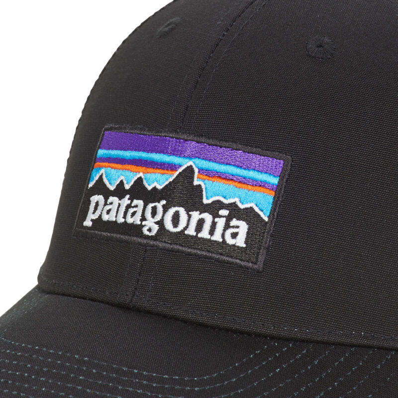 Casquette trucker Patagonia P-6 Logo Lopro noire pour homme - 3