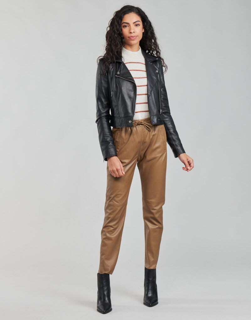 Pantalon souple marron Oakwood GIFT / Knickerbockers pour femmes - 2