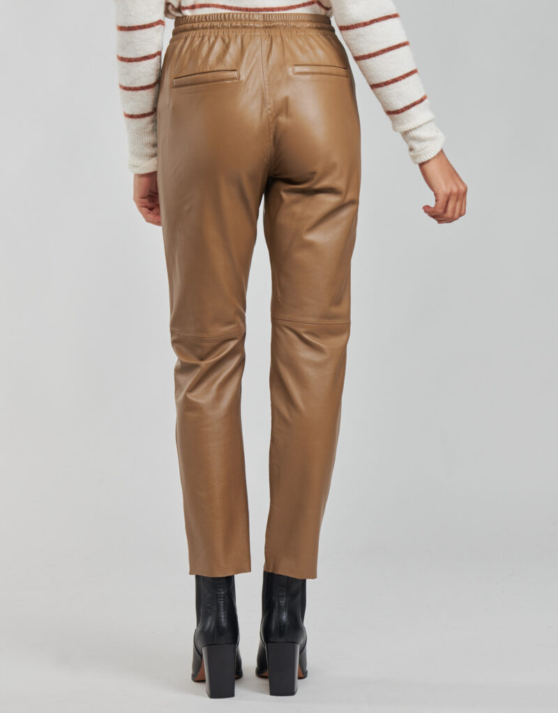 Pantalon souple marron Oakwood GIFT / Knickerbockers pour femmes - 4