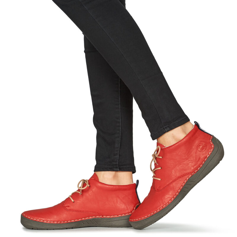Rieker GIMENA Derby Rouge Femme - 8