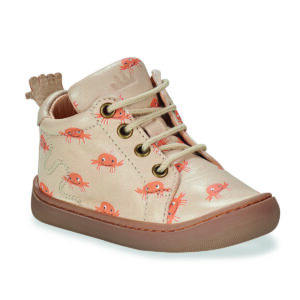 Easy Peasy MY DEBOO LACET Beige - Sneakers Bambino