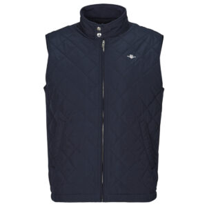 Piumino  Gant  QUILTED WINDCHEATER VEST  Blu -  Piumini Uomo