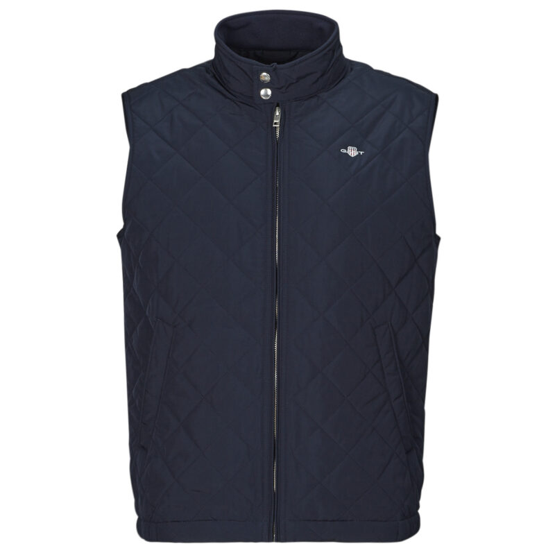 Piumino Gant QUILTED WINDCHEATER VEST Blu Piumini Uomo - 1