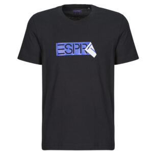 T-shirt  Esprit  SUS LOGO TEE  Nero -  T-shirt maniche corte Uomo