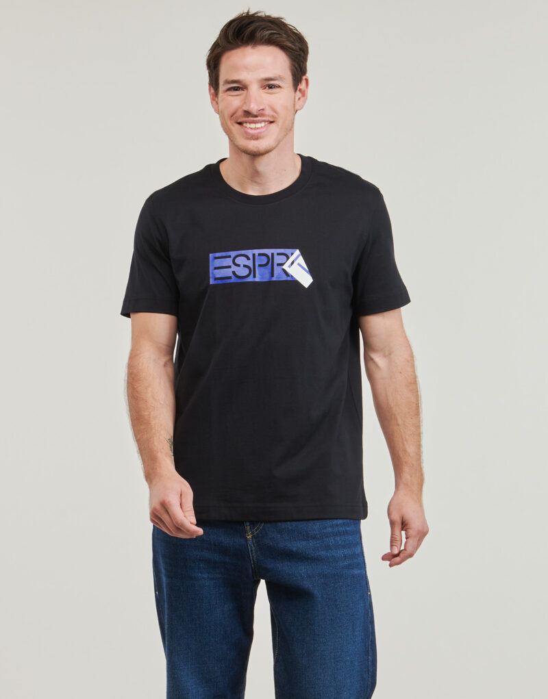 T-shirt  Esprit  SUS LOGO TEE  Nero T-shirt maniche corte Uomo - 2