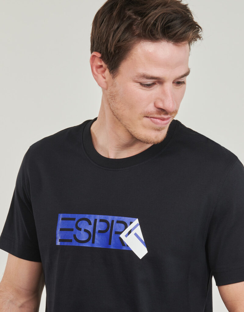 T-shirt  Esprit  SUS LOGO TEE  Nero T-shirt maniche corte Uomo - 5