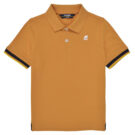 Polo boy K-Way P. VINCENT Brown Polo Shirt for Kids - 1