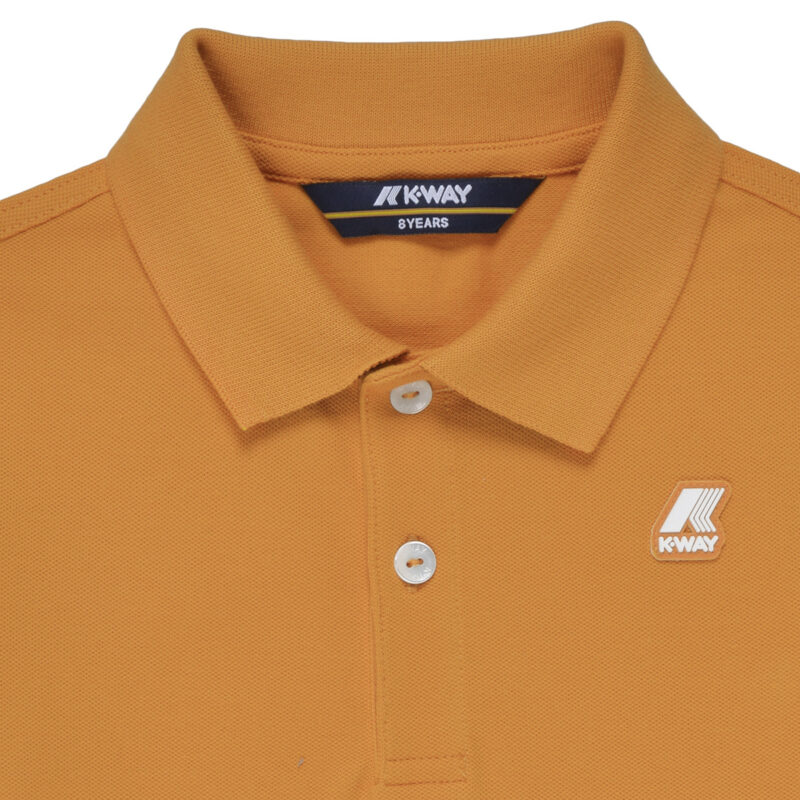 Polo boy K-Way P. VINCENT Brown Polo Shirt for Kids - 3