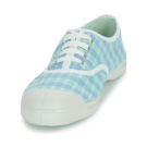 Bensimon SUMMER CHECKS Blaue Low Sneakers Damen - Gr&ouml;&szlig;e 3