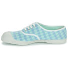Bensimon SUMMER CHECKS Blaue Low Sneakers Damen - Gr&ouml;&szlig;e 4