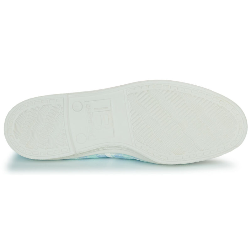 Bensimon SUMMER CHECKS Blaue Low Sneakers Damen - Gr&ouml;&szlig;e 7