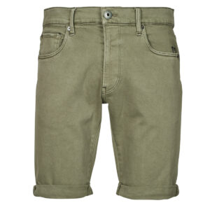 Pantaloni corti  G-Star Raw  3301 slim short  Kaki -  Pantaloni corti Uomo