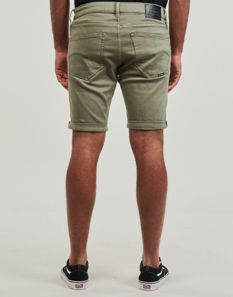 Bermudas G-Star Raw 3301 slim short Kaki Pantaloni corti Uomo - 4