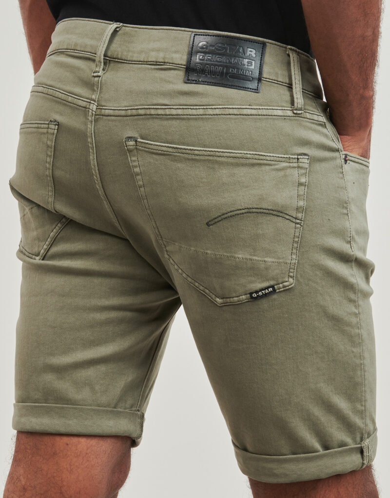 Bermudas G-Star Raw 3301 slim short Kaki Pantaloni corti Uomo - 5