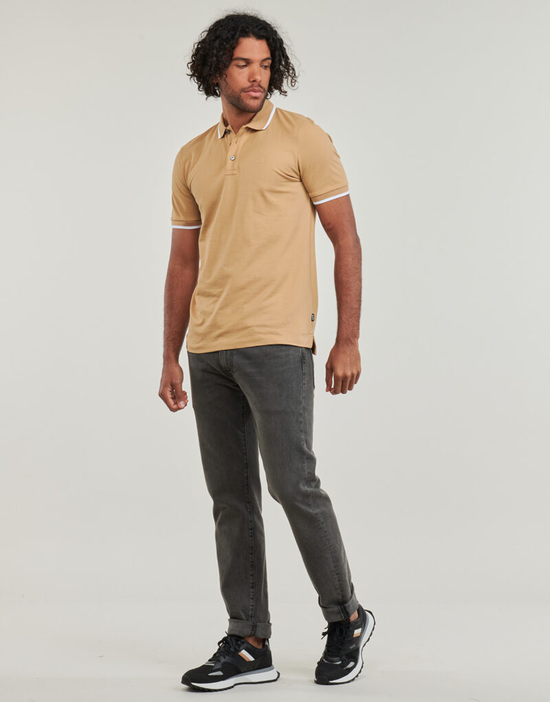Polo BOSS Parlay 190 Beige Polo Uomo - 3