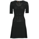 Abito corto BOSS C_Fanube Nero Abiti corti Donna - 1