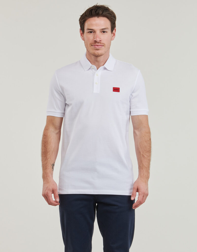 Polo HUGO Dereso232 Bianco Polo Uomo - 2