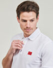 Polo HUGO Dereso232 Bianco Polo Uomo - 5