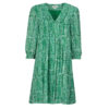 Abito corto  Freeman T.Porter  JUNA TIGREA  Verde -  Abiti corti Donna