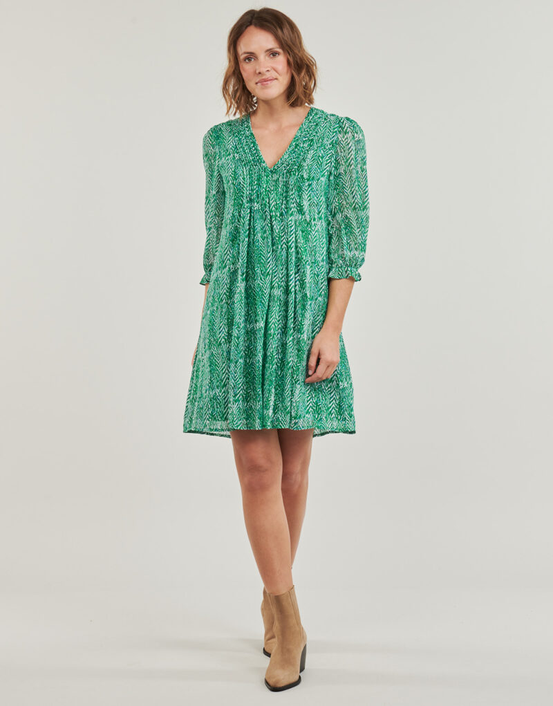 Abito corto Freeman T.Porter JUNA TIGREA Verde Abiti corti Donna - 2