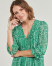 Abito corto Freeman T.Porter JUNA TIGREA Verde Abiti corti Donna - 5