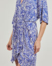 Abito Freeman T.Porter ROZA ZEBRURE Blu Abiti Lunghi Donna - 5