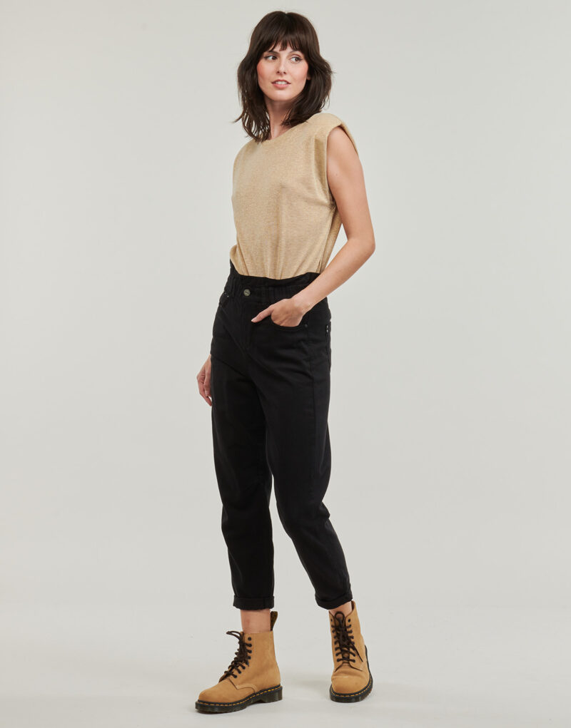 Pantalone Chino Freeman T.Porter LARA JAZZ Nero Pantaloni Chino Donna - 3