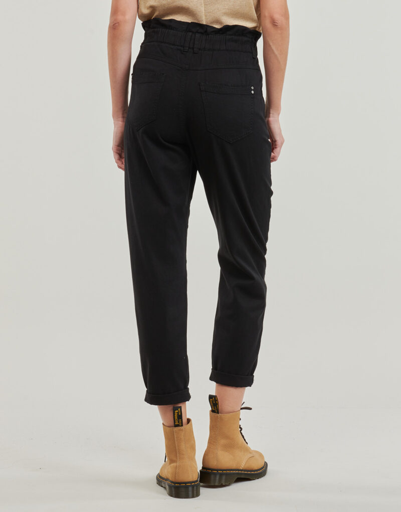 Pantalone Chino Freeman T.Porter LARA JAZZ Nero Pantaloni Chino Donna - 4