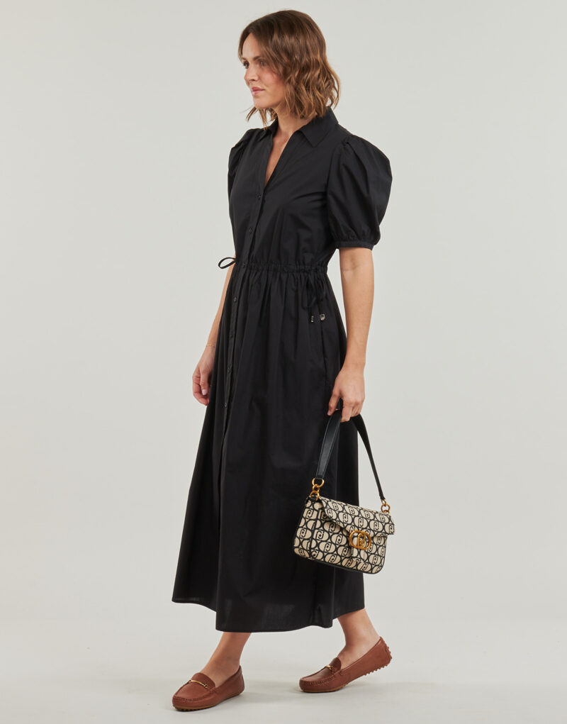 Abito   Liu Jo  MA4084  Nero -   Abiti Lunghi Donna - 3