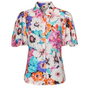 Camicetta  Liu Jo  MA4411  Multicolore -  Camicette Donna