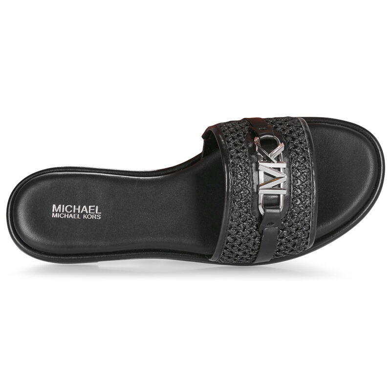 MICHAEL Michael Kors EMBER SLIDE Black Women's Slipper - 6