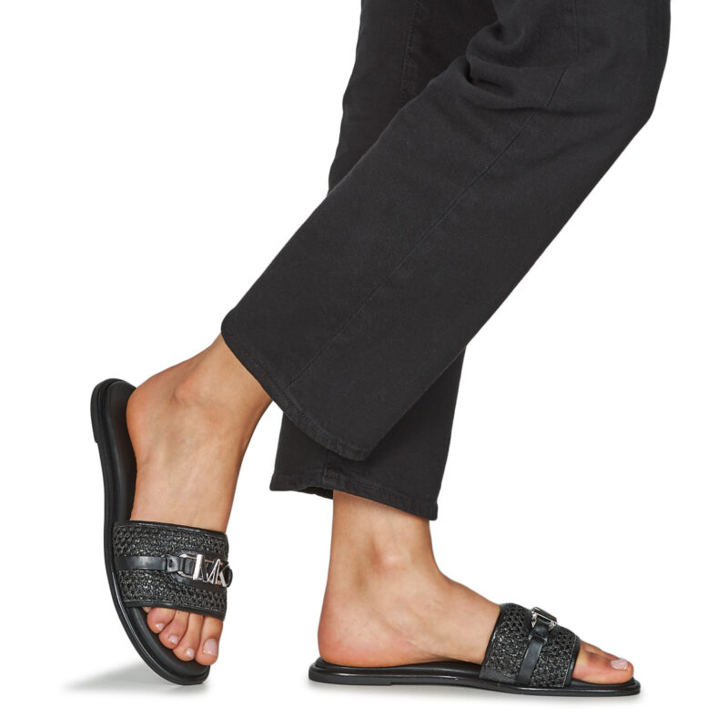MICHAEL Michael Kors EMBER SLIDE Black Women's Slipper - 8