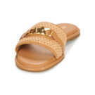 MICHAEL Michael Kors EMBER SLIDE Brown Women's Slipper - 3