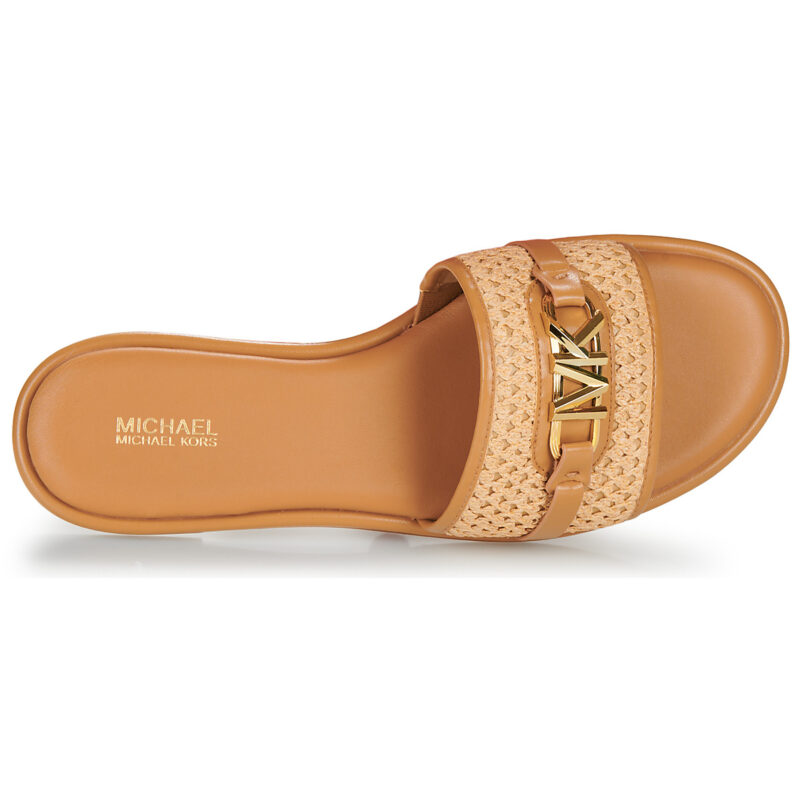 MICHAEL Michael Kors EMBER SLIDE Brown Women's Slipper - 6