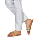 MICHAEL Michael Kors EMBER SLIDE Brown Women's Slipper - 8