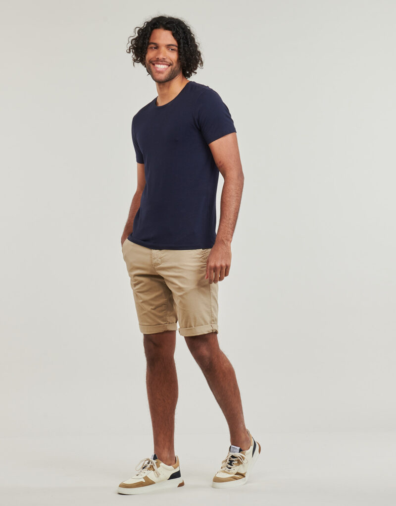 Pantaloni corti  Teddy Smith  SHORT CHINO  Beige -  Pantaloni corti Uomo - 3