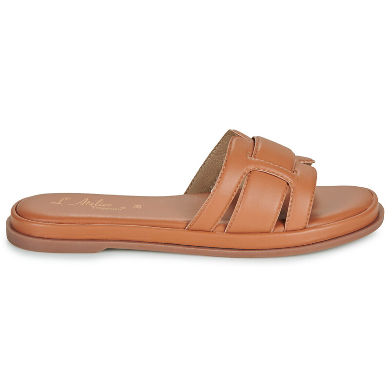 L'Atelier Trop&eacute;zien SH1307B Marr&oacute;n Chancla Mujer - 2