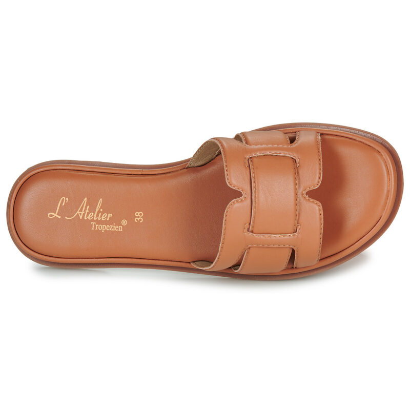 L'Atelier Trop&eacute;zien SH1307B Marr&oacute;n Chancla Mujer - 6