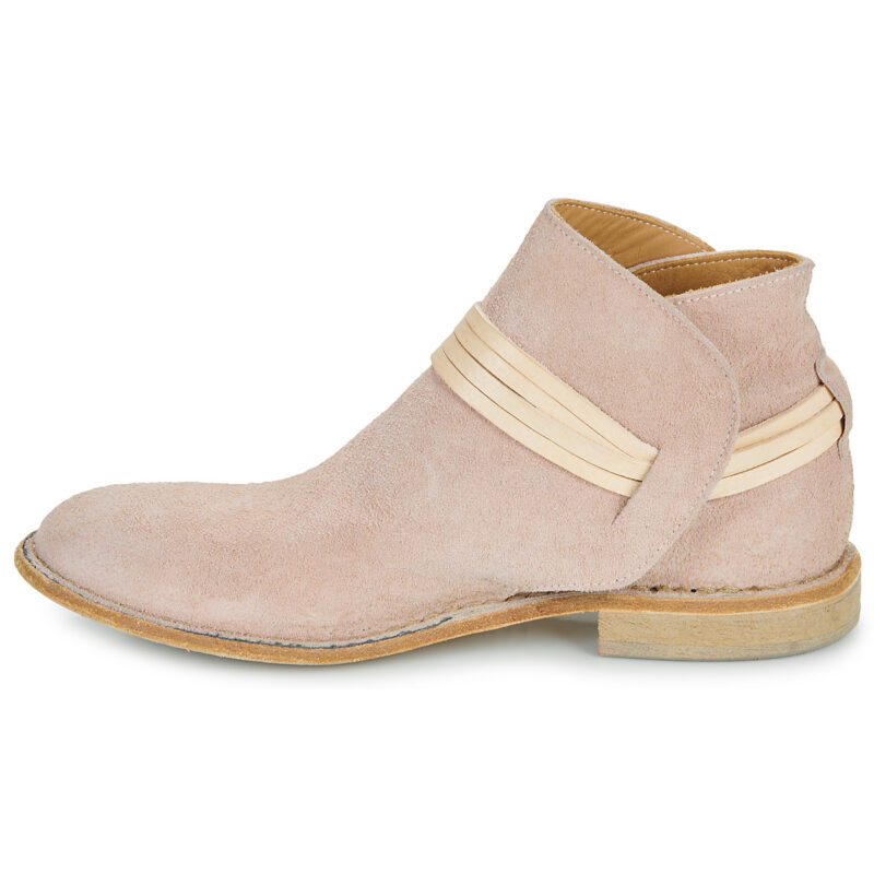 Moma MINSK Bottines Beige Femme - 4