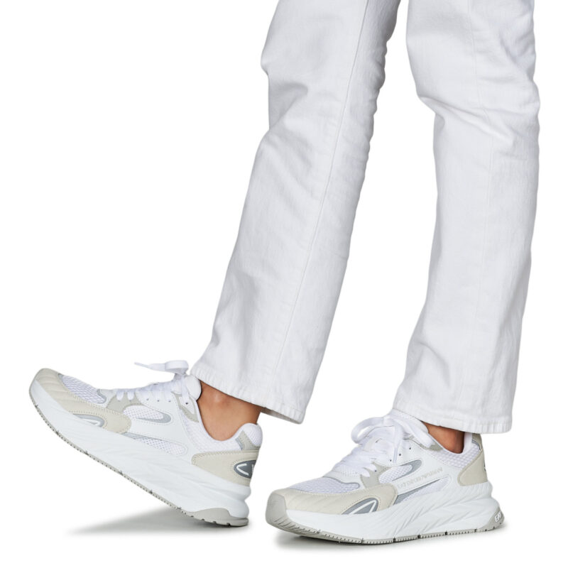 Emporio Armani EA7 CRUSHER SONIC MIX White Men's Sneakers - 8