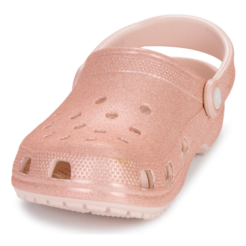 Crocs Classic Glitter Clog Rosa Zoccoli Donna - 3