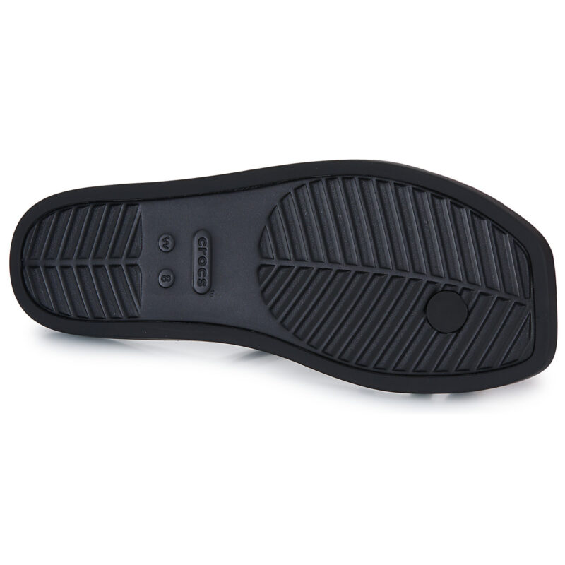 Crocs Miami Toe Loop Sandal Nero Infradito Donna - 7