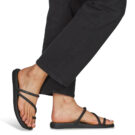 Crocs Miami Toe Loop Sandal Nero Infradito Donna - 8