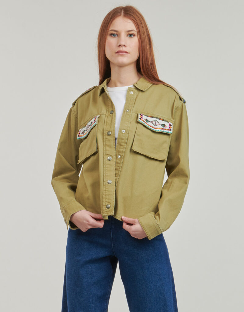 Parka  Only  ONLFOX  Kaki -   Parka Donna - 2