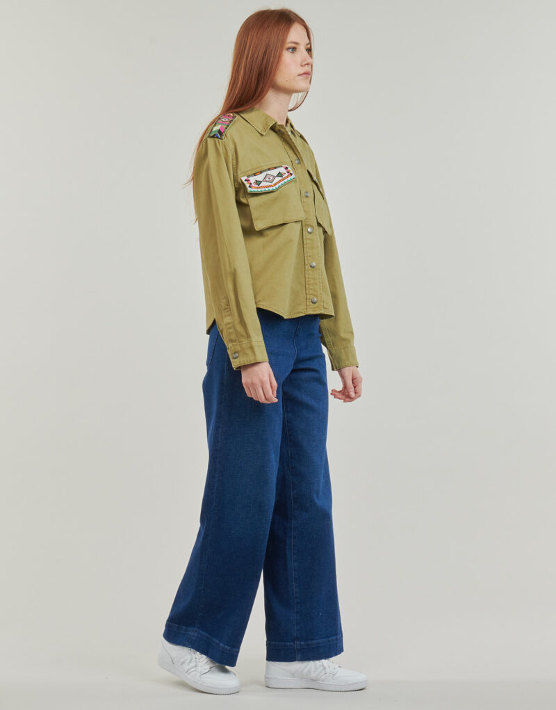 Parka  Only  ONLFOX  Kaki -   Parka Donna - 3