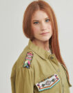 Parka  Only  ONLFOX  Kaki -   Parka Donna - 5