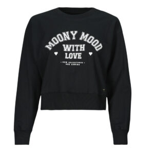 Felpe  Moony Mood  LAURA  Nero -   Felpe Abbigliamento Donna