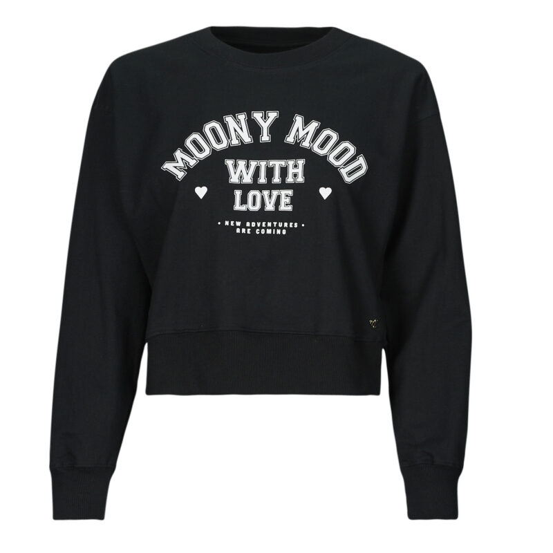 Sweatshirts Moony Mood LAURA Nero Felpe Donna - 1
