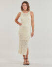 Abito Vero Moda VMRIVIERA Beige Abiti Lunghi Donna - 3