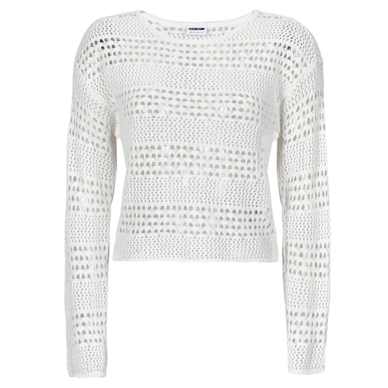 Pullover Noisy May NMLAIKA Wei&szlig; Pullover Damen - 1